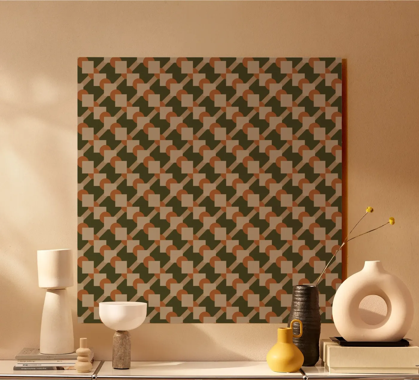 Geometrical pattern Acryl-Glas von Little Dean