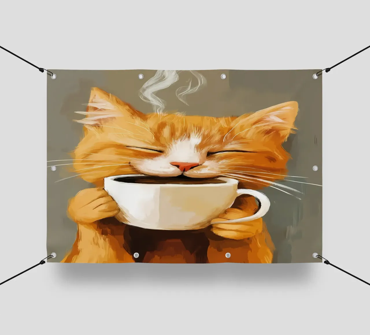 Caffè per gatti telo in pvc da Bartosz Powalka