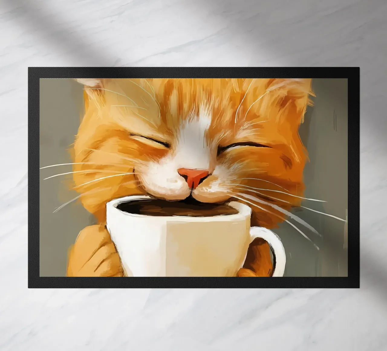 Caffè per gatti zerbino da Bartosz Powalka