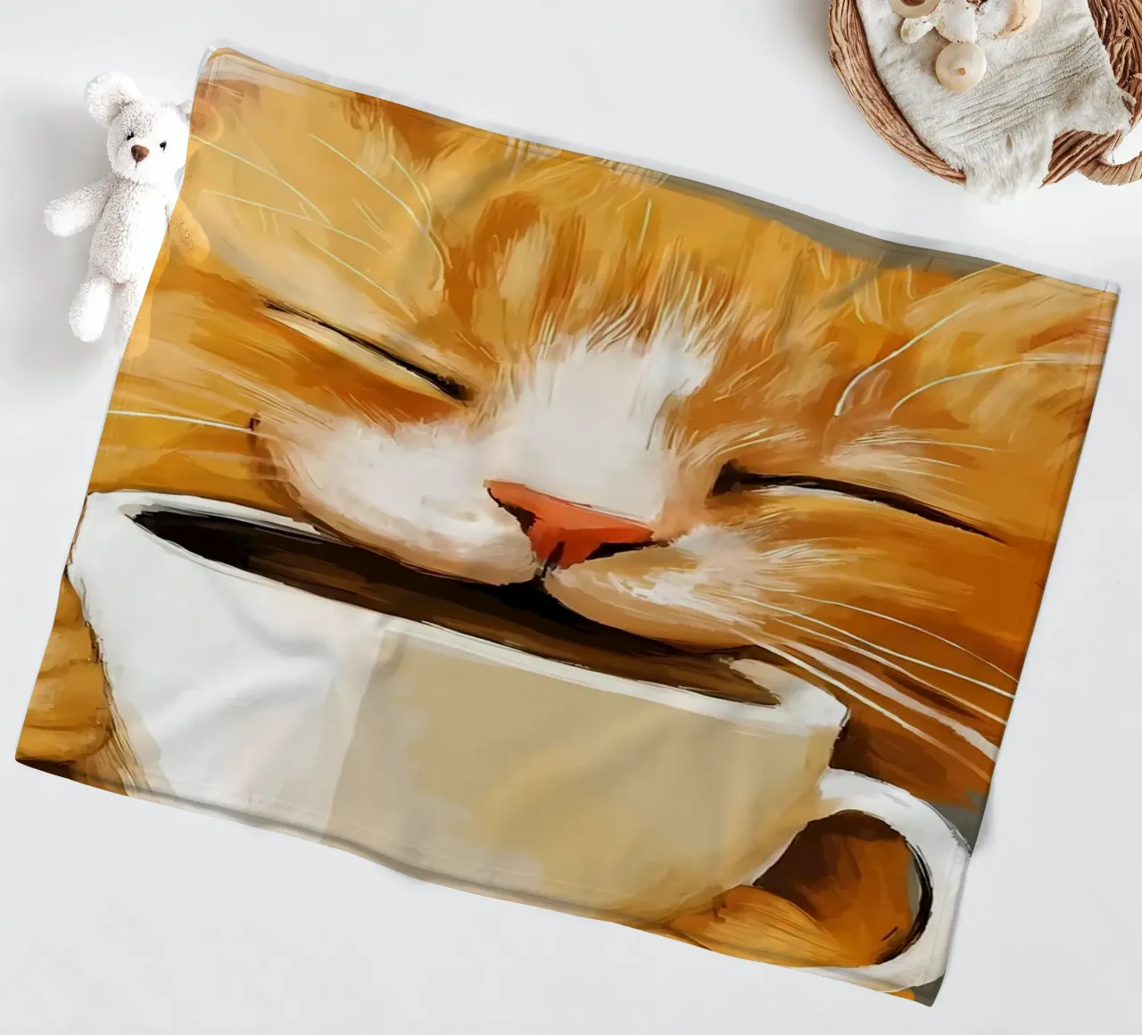 Caffè per gatti coperta in pile da Bartosz Powalka