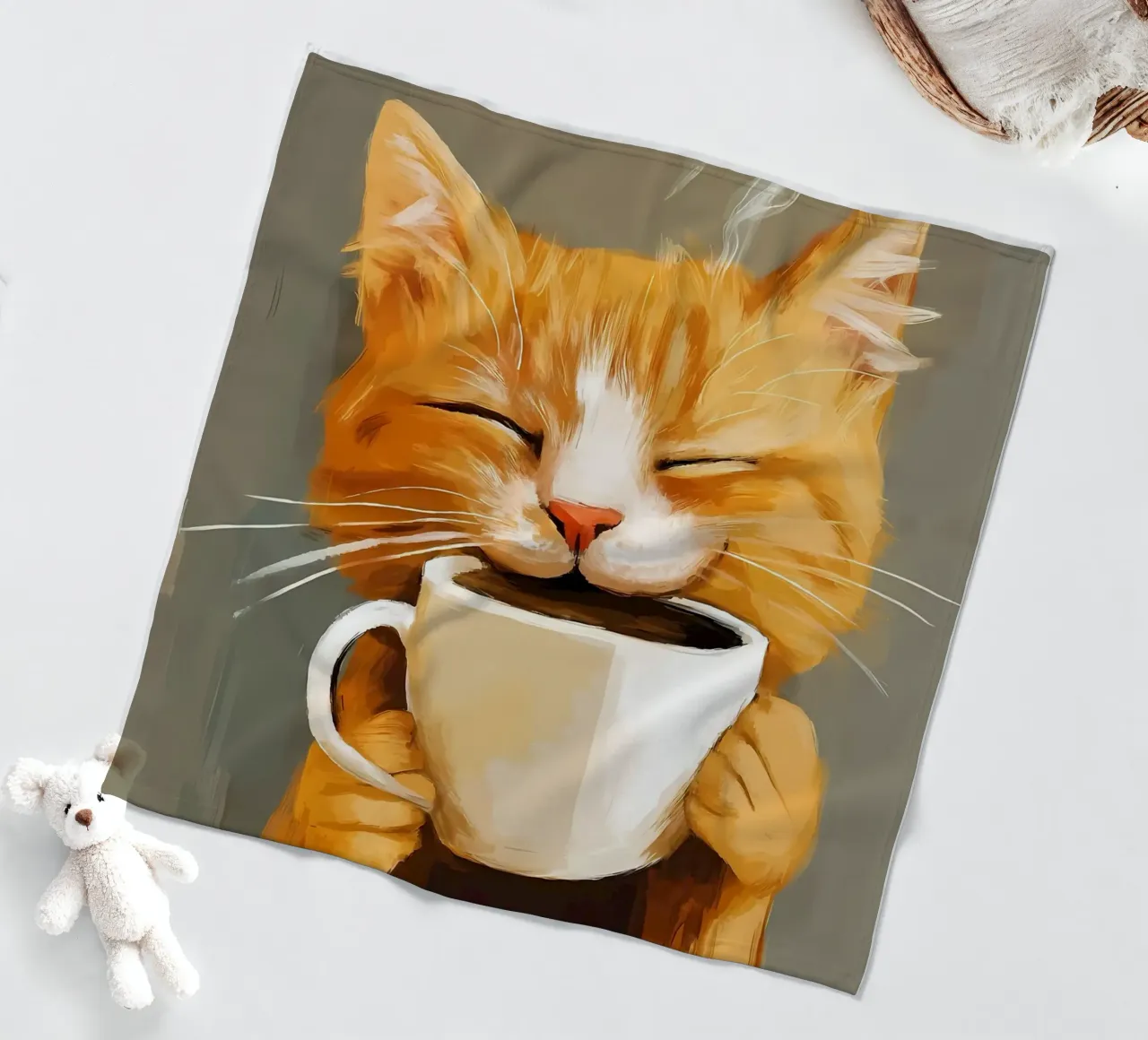 Caffè per gatti coperta in pile da Bartosz Powalka