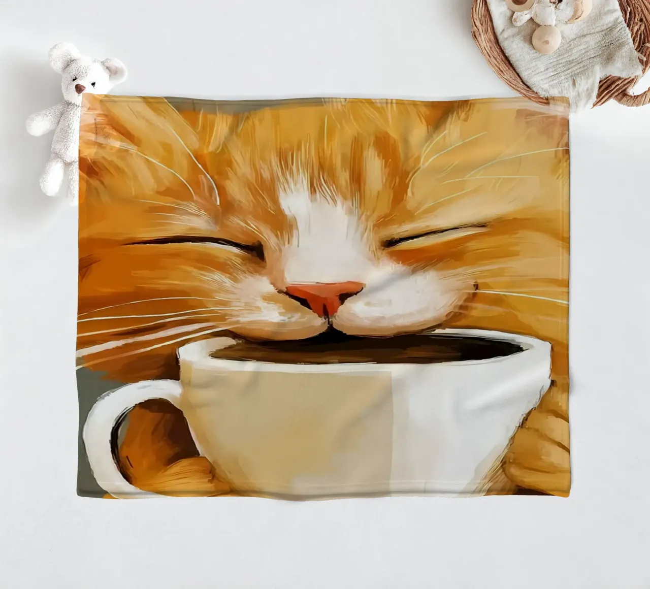 Caffè per gatti coperta in pile da Bartosz Powalka