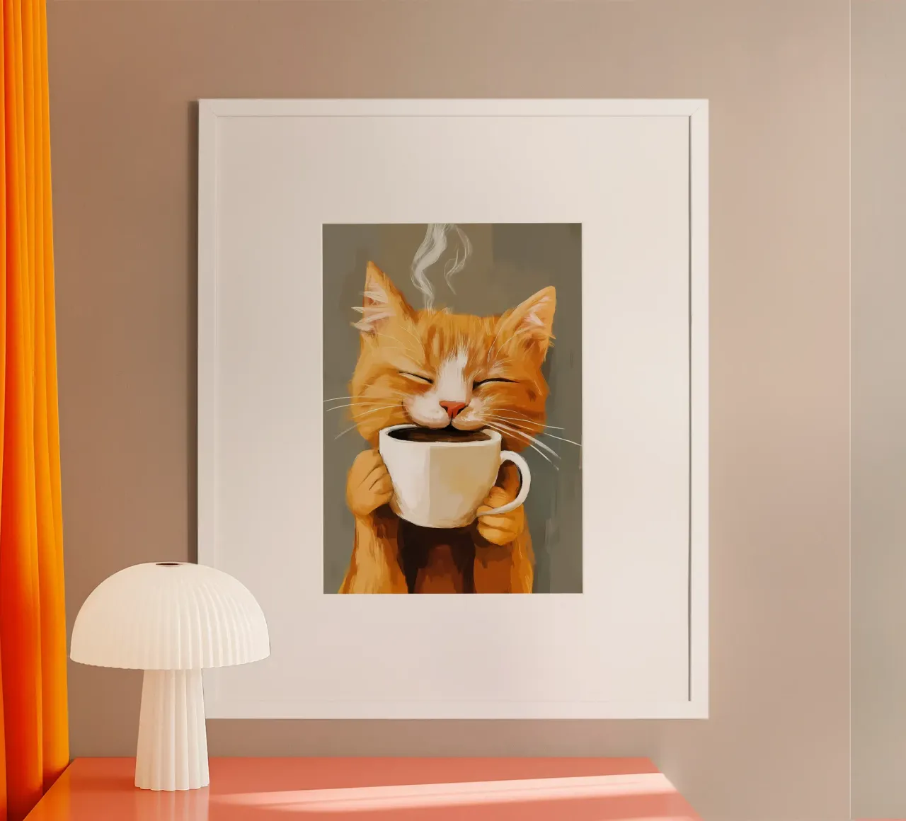 Caffè per gatti carta hahnemühle da Bartosz Powalka