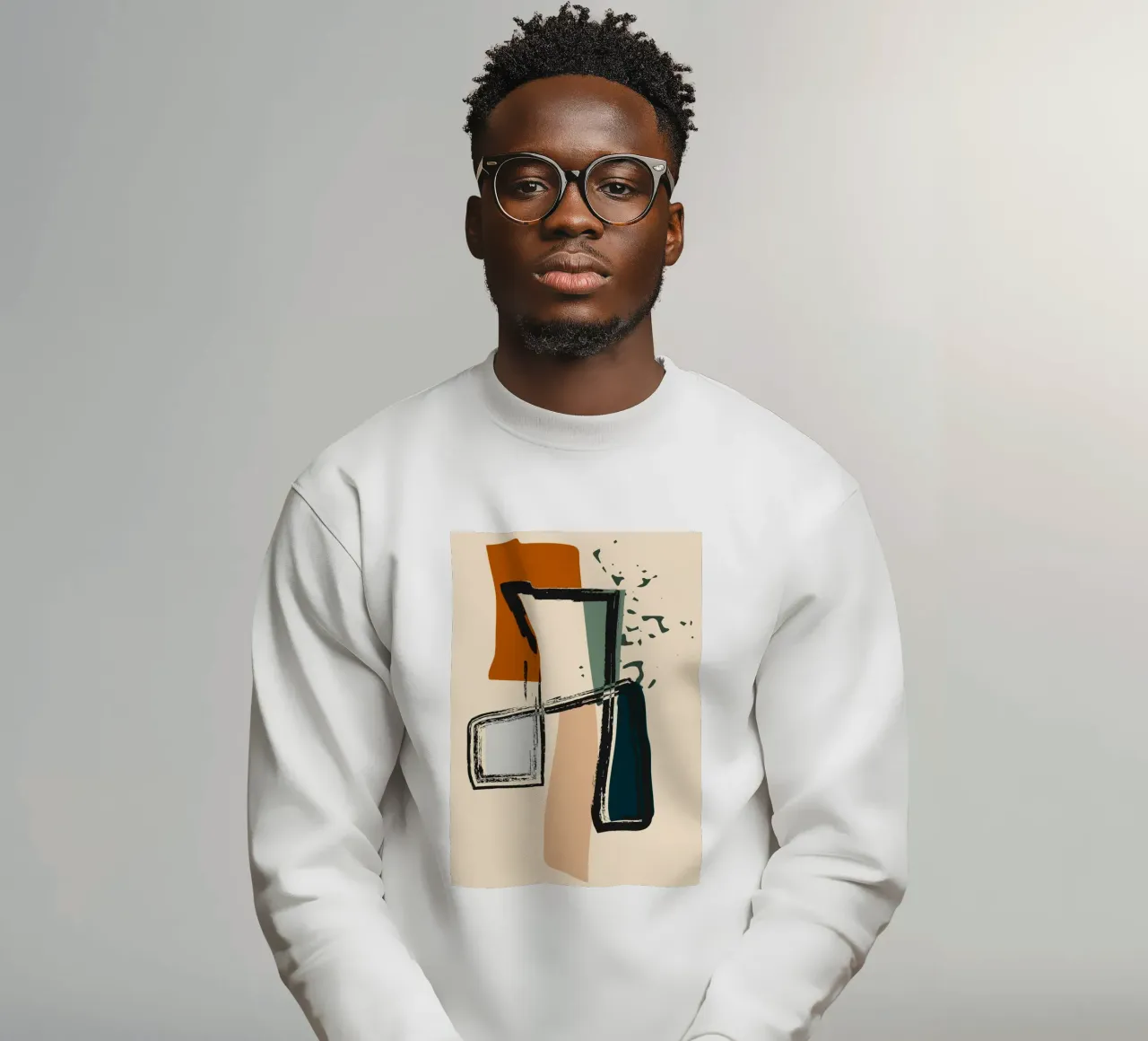 Abstract shapes felpa da LisaArtes