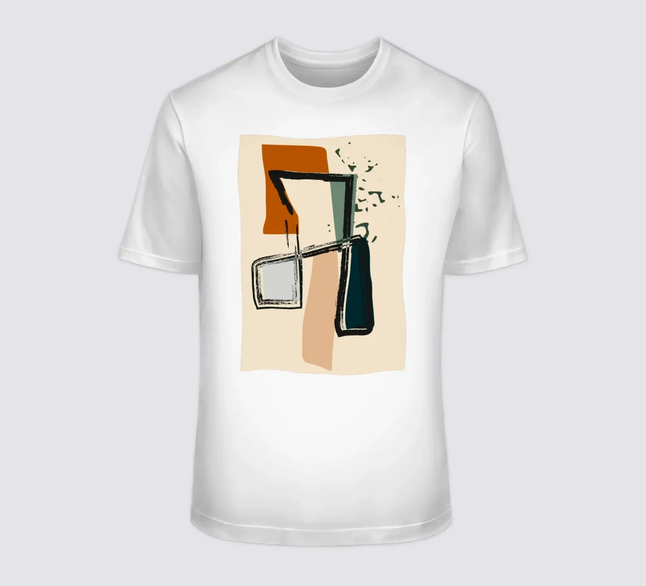 Abstract shapes t-shirt da LisaArtes
