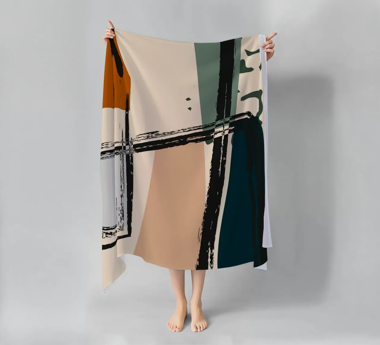 Abstract shapes telo mare da LisaArtes