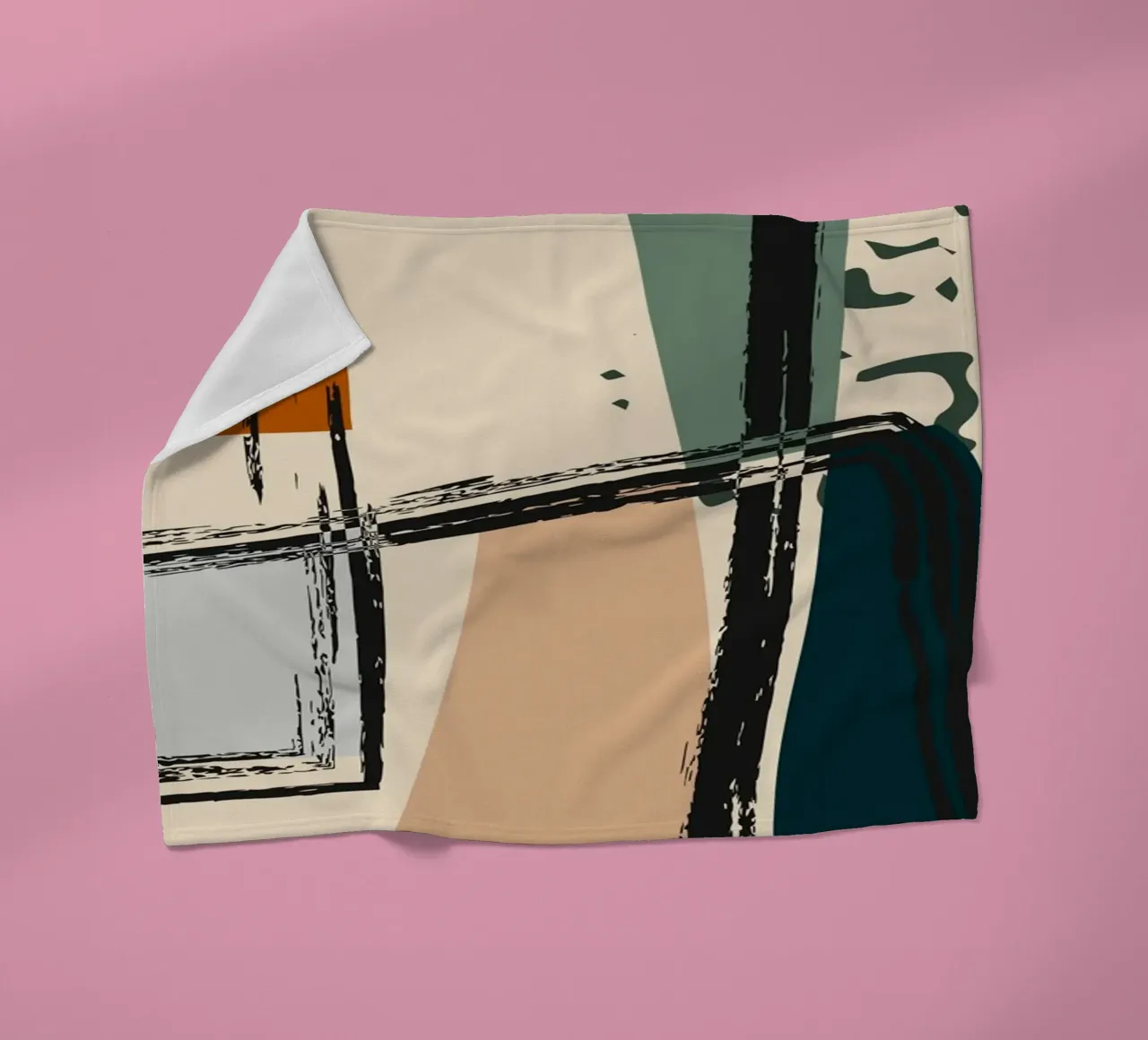 Abstract shapes coperta in pile da LisaArtes