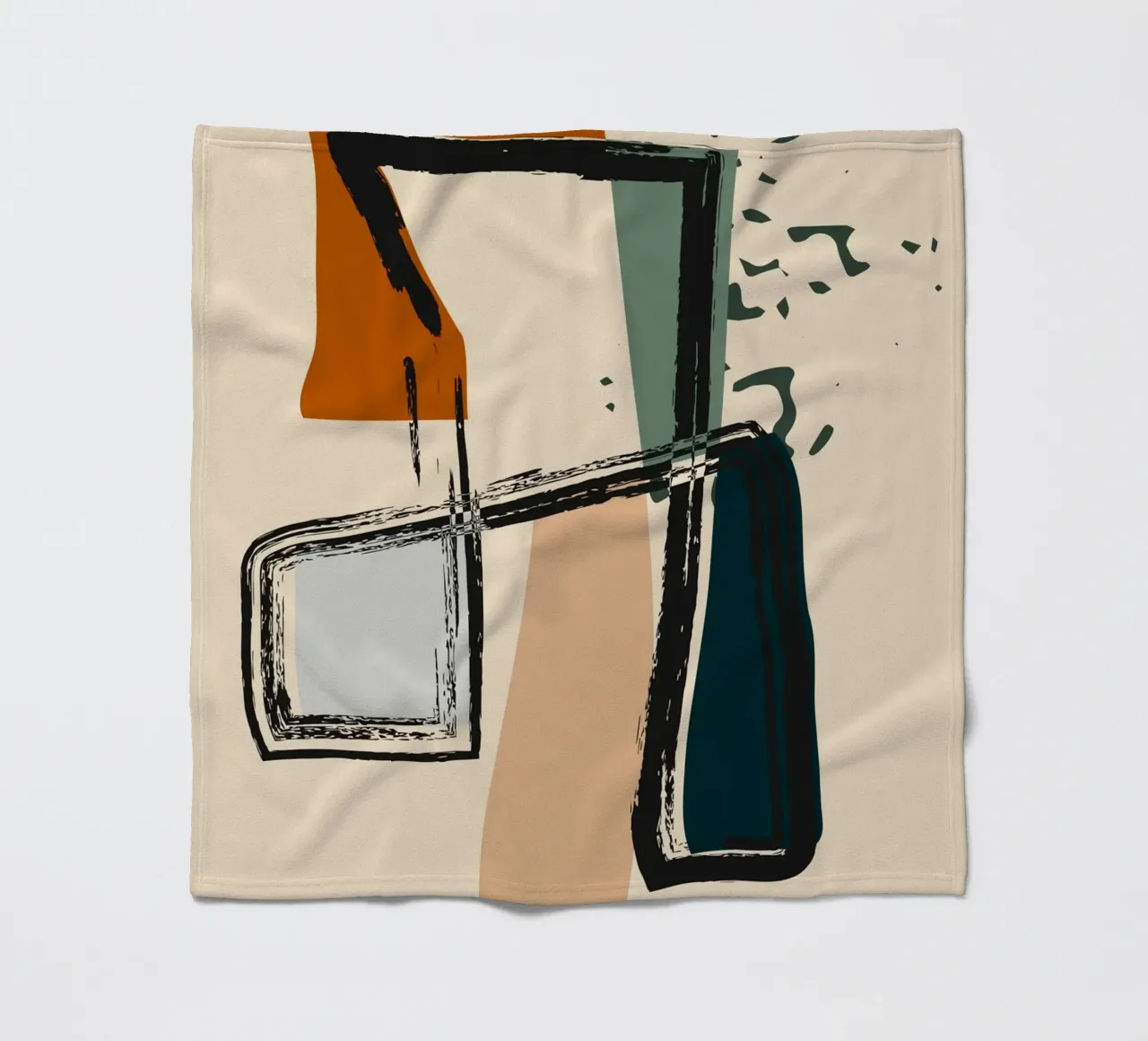 Abstract shapes coperta in pile da LisaArtes