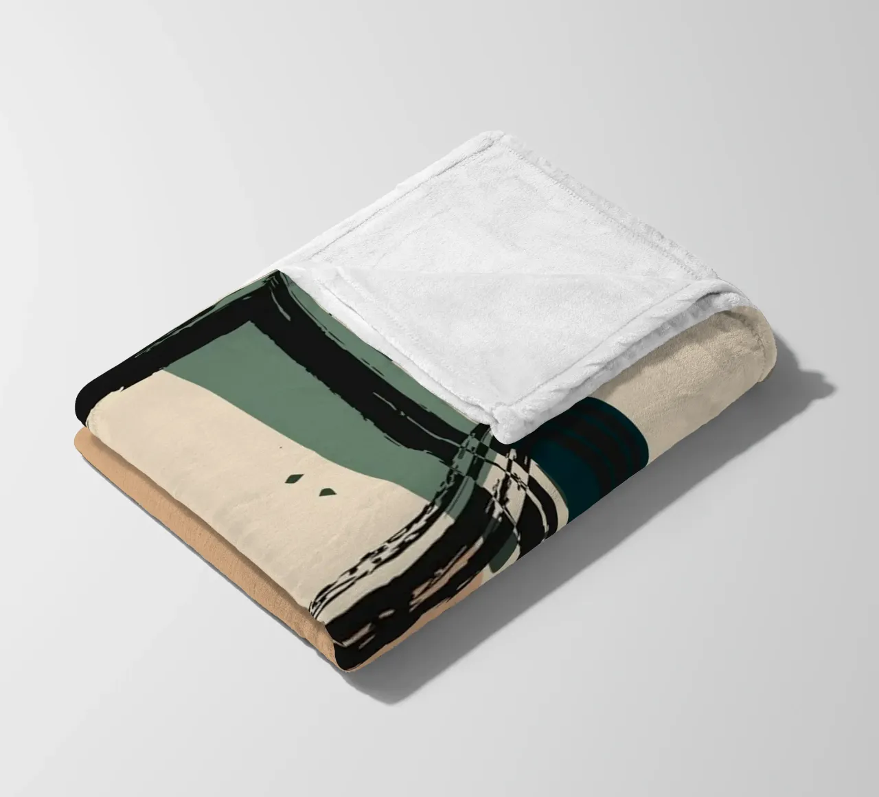 Abstract shapes coperta in pile da LisaArtes