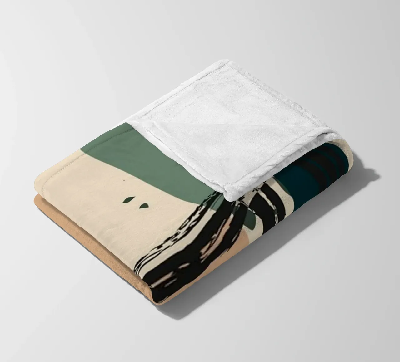 Abstract shapes coperta in pile da LisaArtes