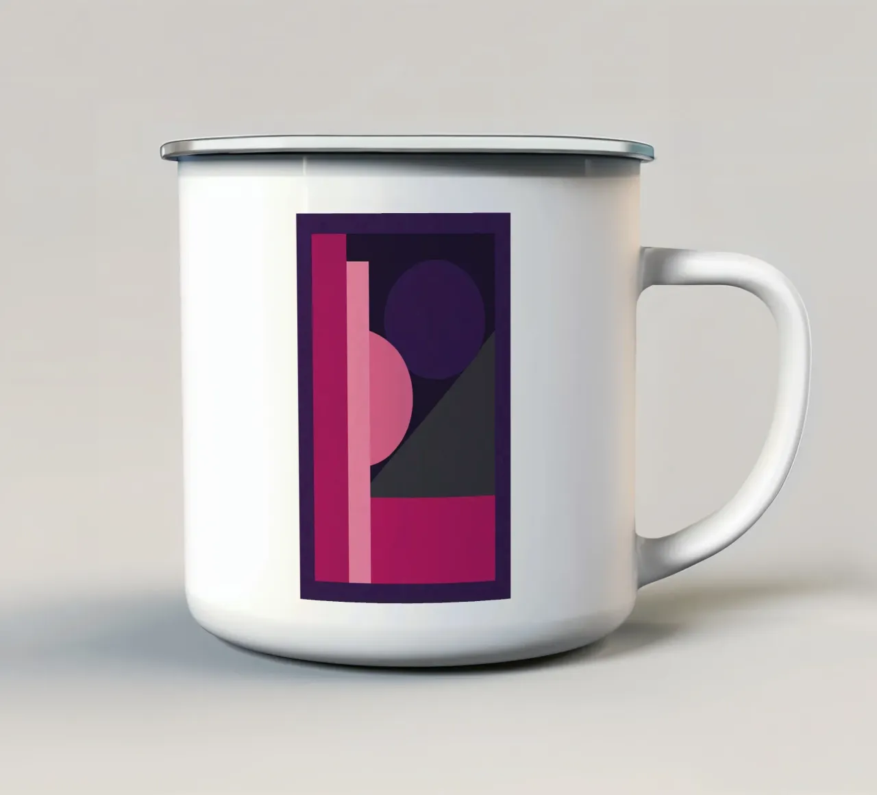 Purple Moon tazza in smalto da Studio M