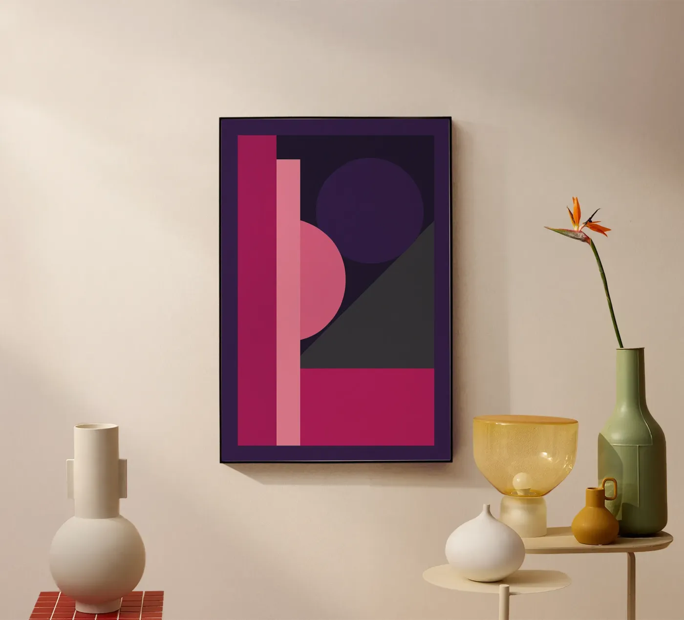 Purple Moon plexiglass da Studio M