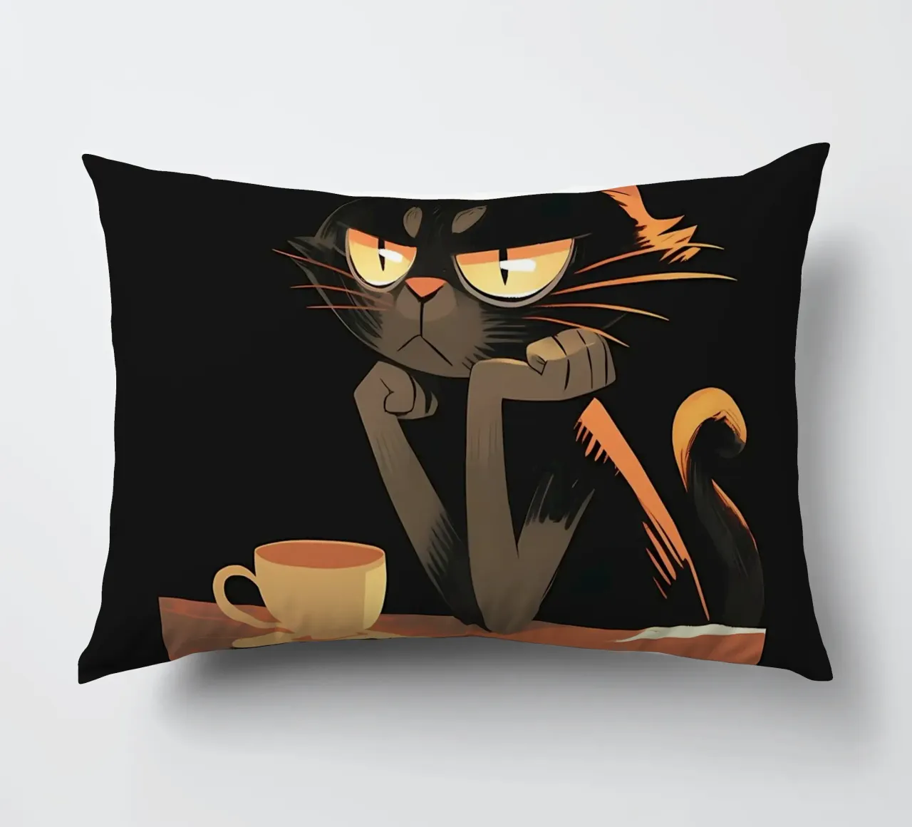 Mattina senza caffè gatto cuscino da Bartosz Powalka