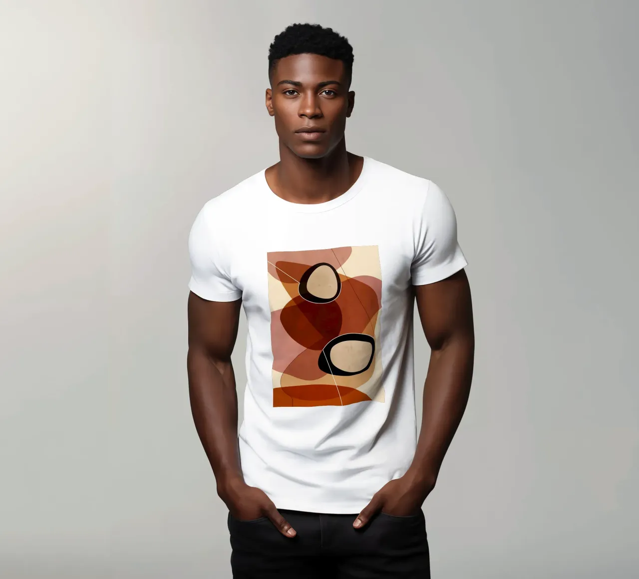 Minimal Art 83 t-shirt by Aiden Garcia