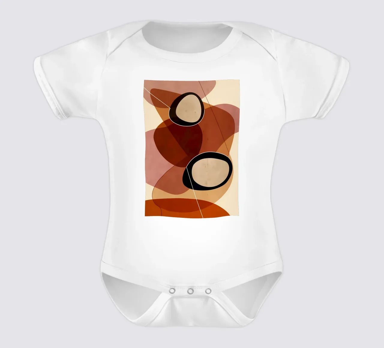 Minimal Art 83 Kurzarm Babybody von Aiden Garcia