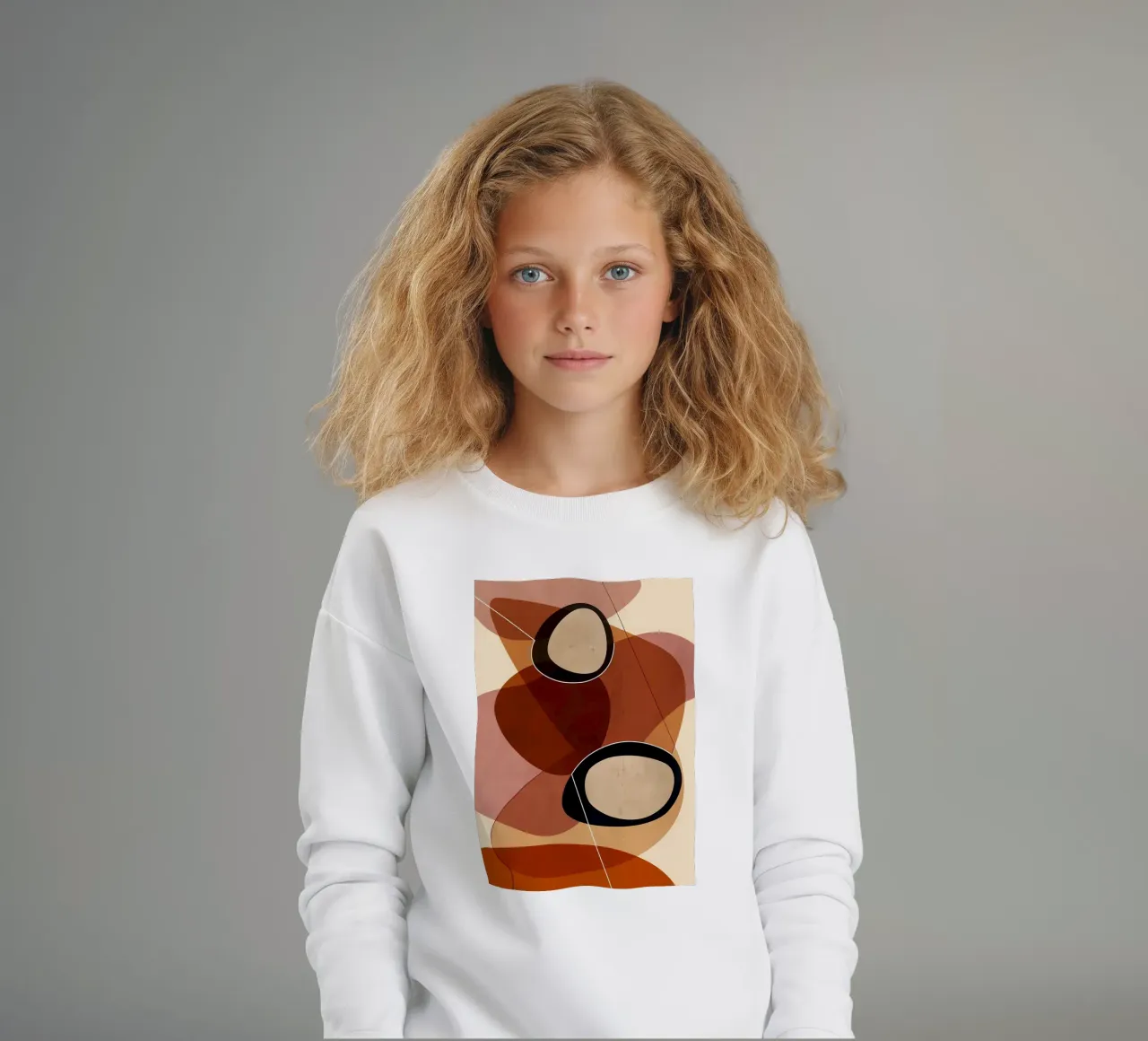 Arte minimale 83 felpa bambino da Aiden Garcia