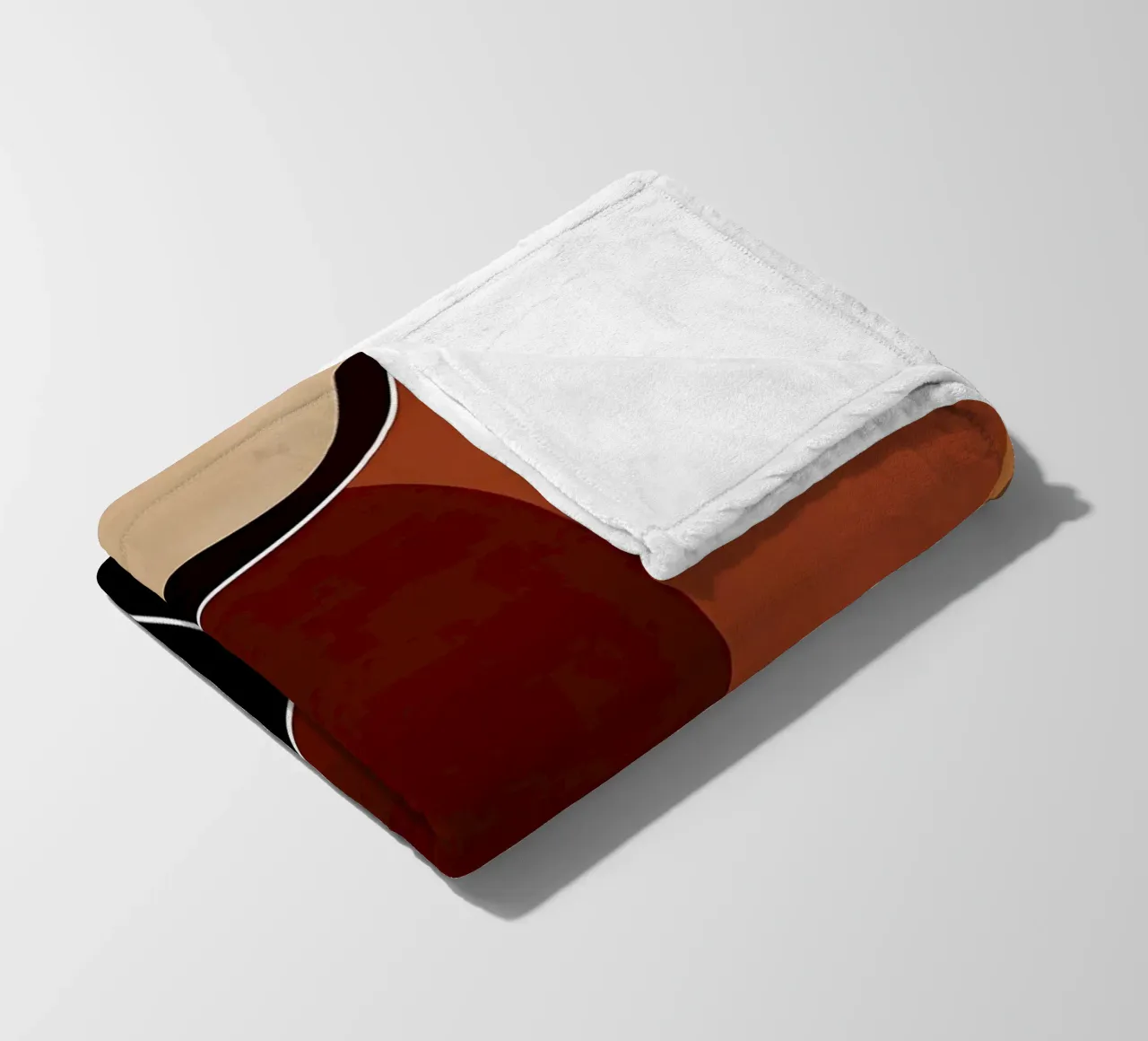 Arte minimale 83 coperta in pile da Aiden Garcia