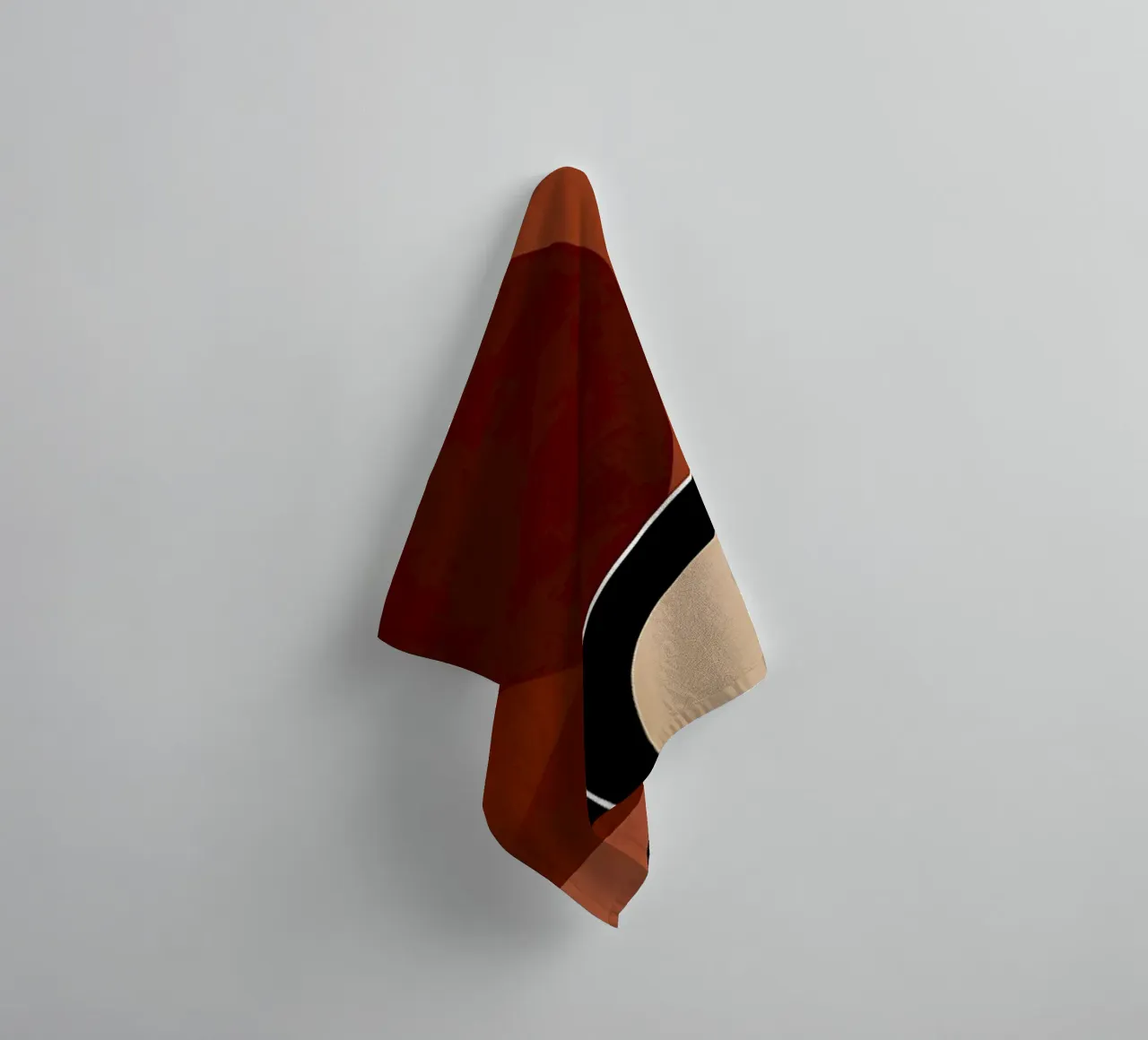 Minimal Art 83 towel by Aiden Garcia