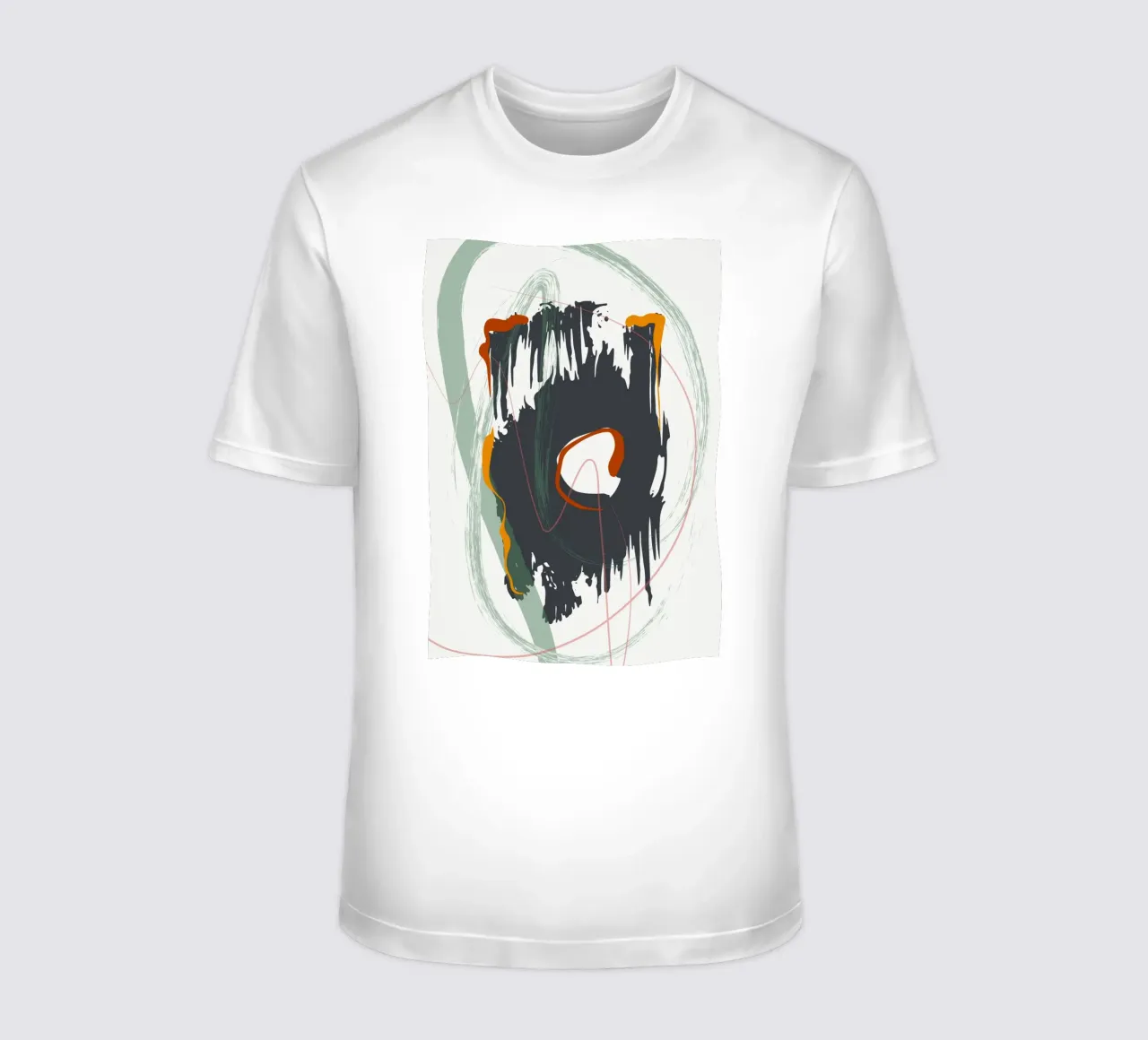 Bold brushstrokes t-shirt van edsonramosart