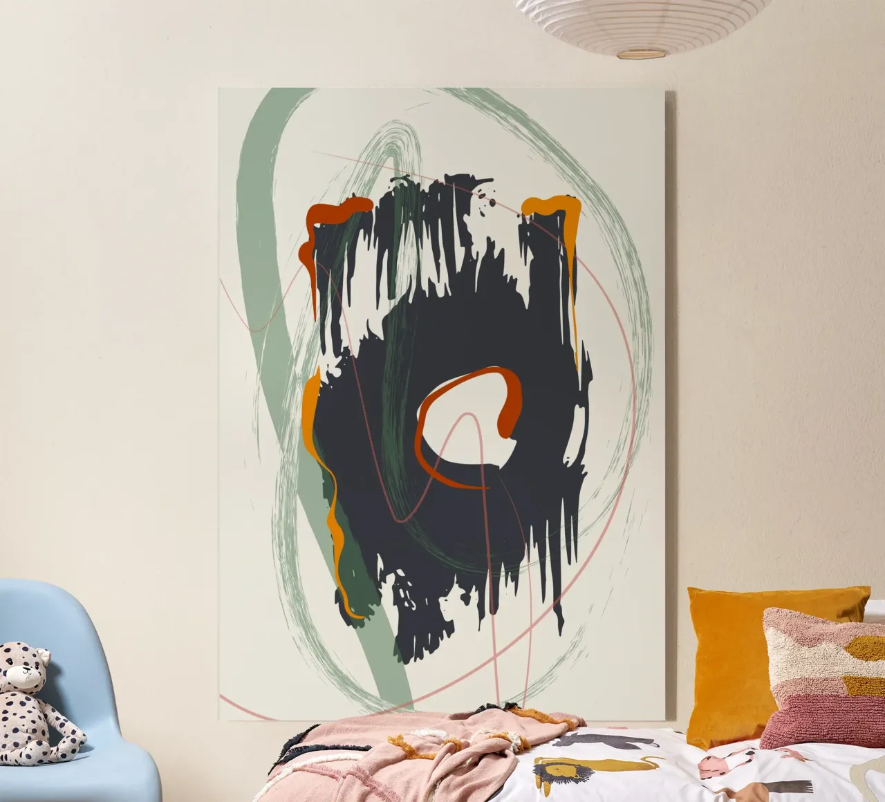 Bold brushstrokes plexiglass da edsonramosart