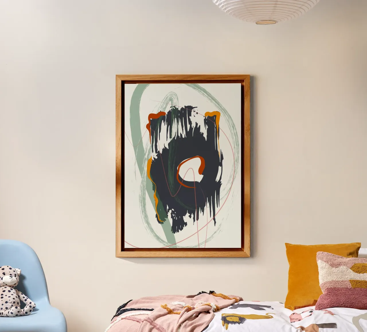 Bold brushstrokes alu-dibond by edsonramosart
