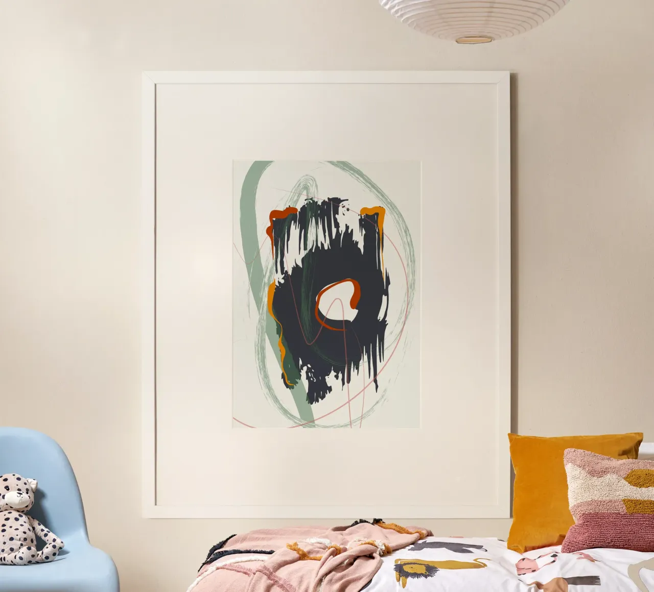 Bold brushstrokes poster da edsonramosart