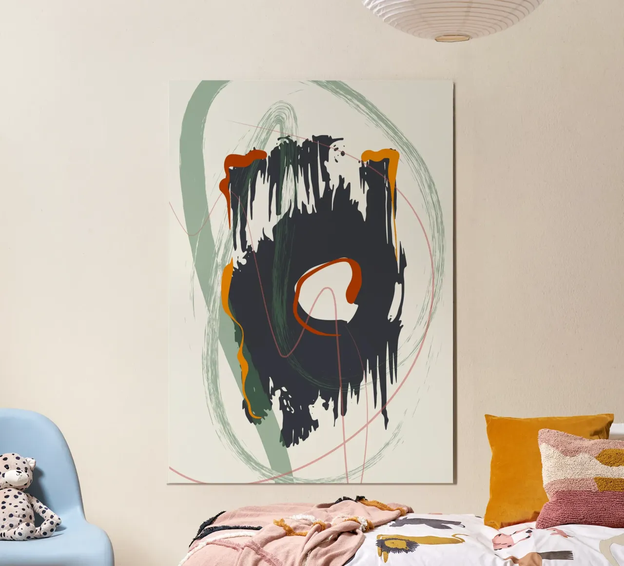 Bold brushstrokes poster da edsonramosart