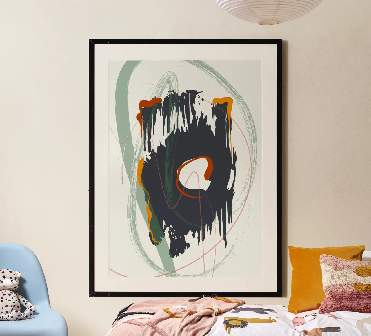 Bold brushstrokes poster da edsonramosart