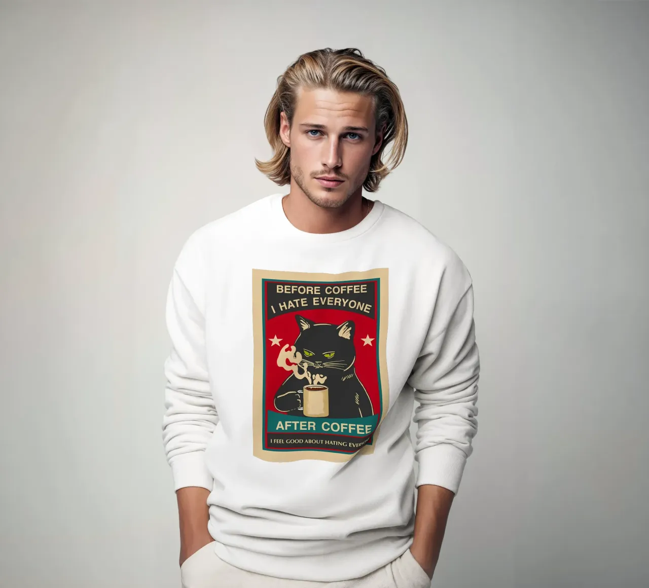 Dopo il caffè felpa da Bartosz Powalka