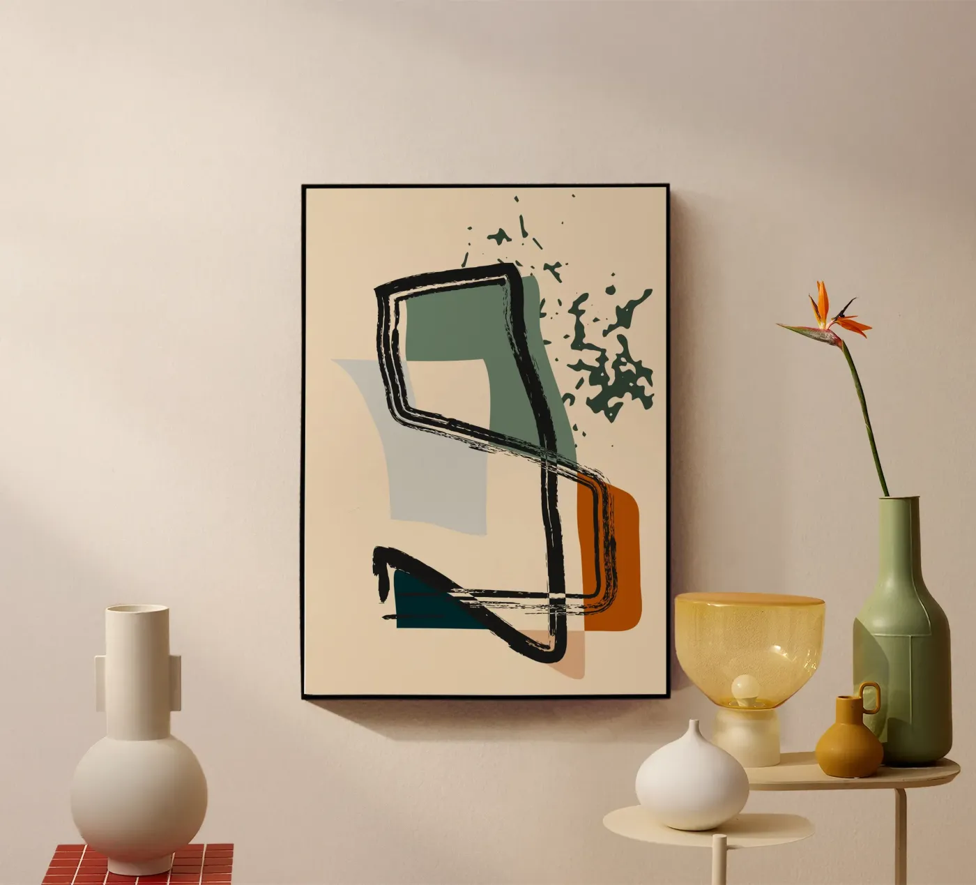 Abstract overlaid plexiglass da LisaArtes