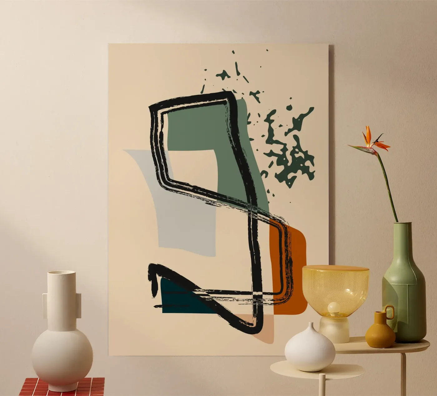 Abstract overlaid plexiglass da LisaArtes