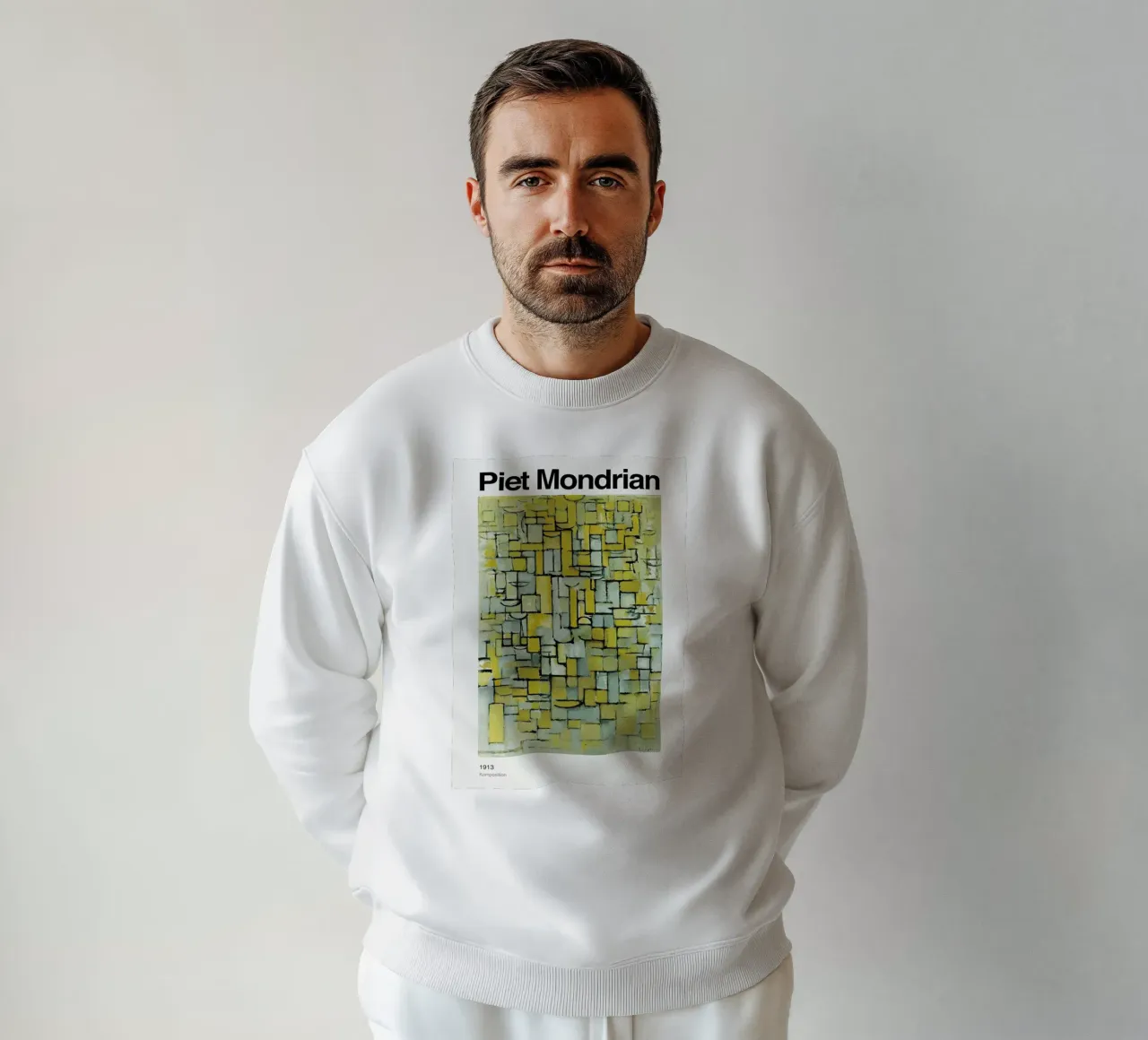 Mondrian - Komposition sweatshirt by ARTOTHEK