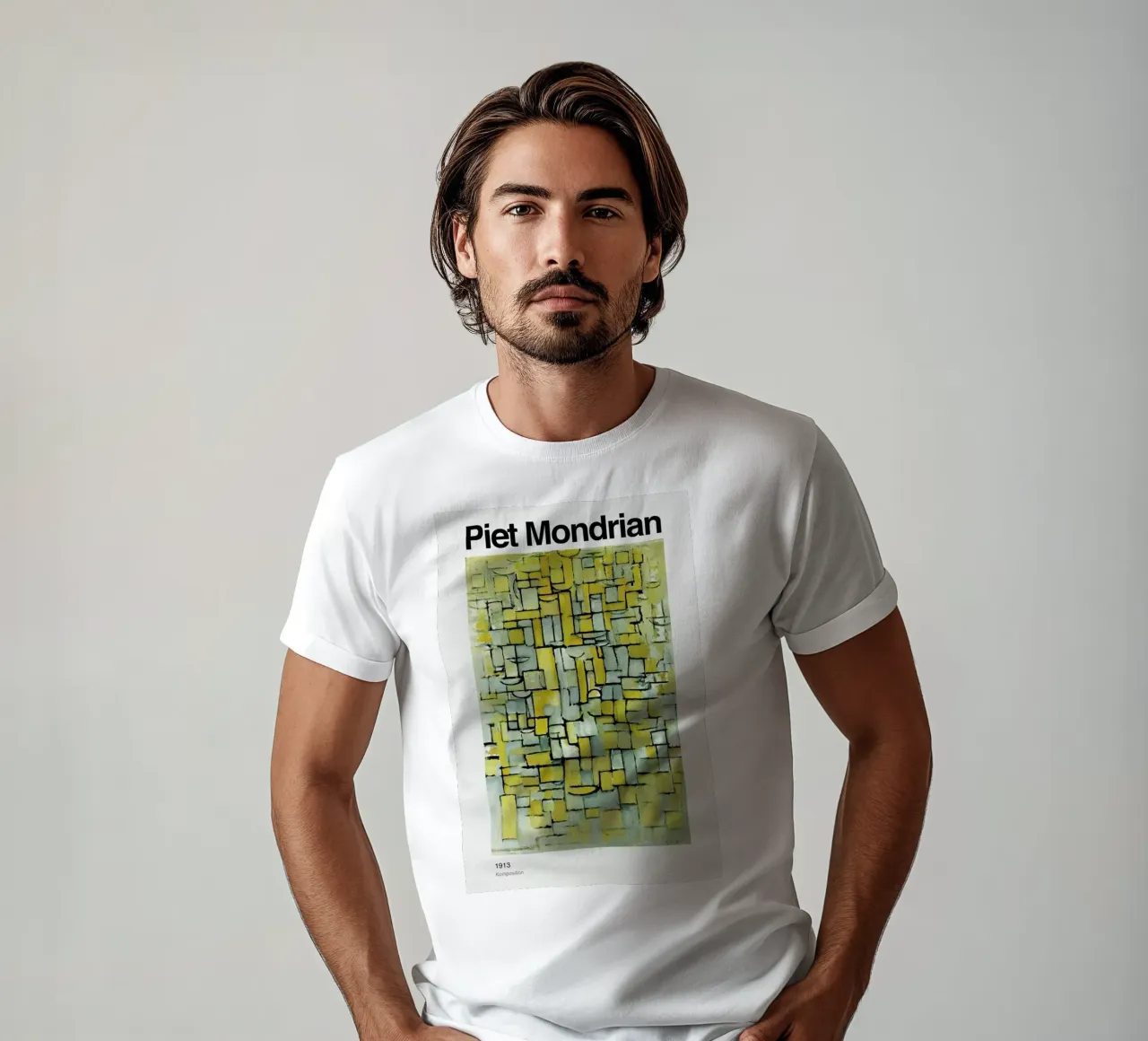 Mondrian - Komposition t-shirt da ARTOTHEK