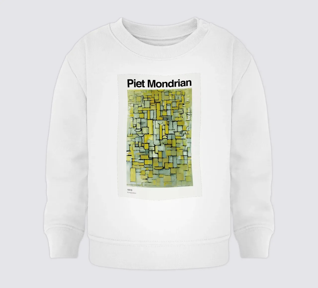 Mondrian - Komposition felpa neonato da ARTOTHEK