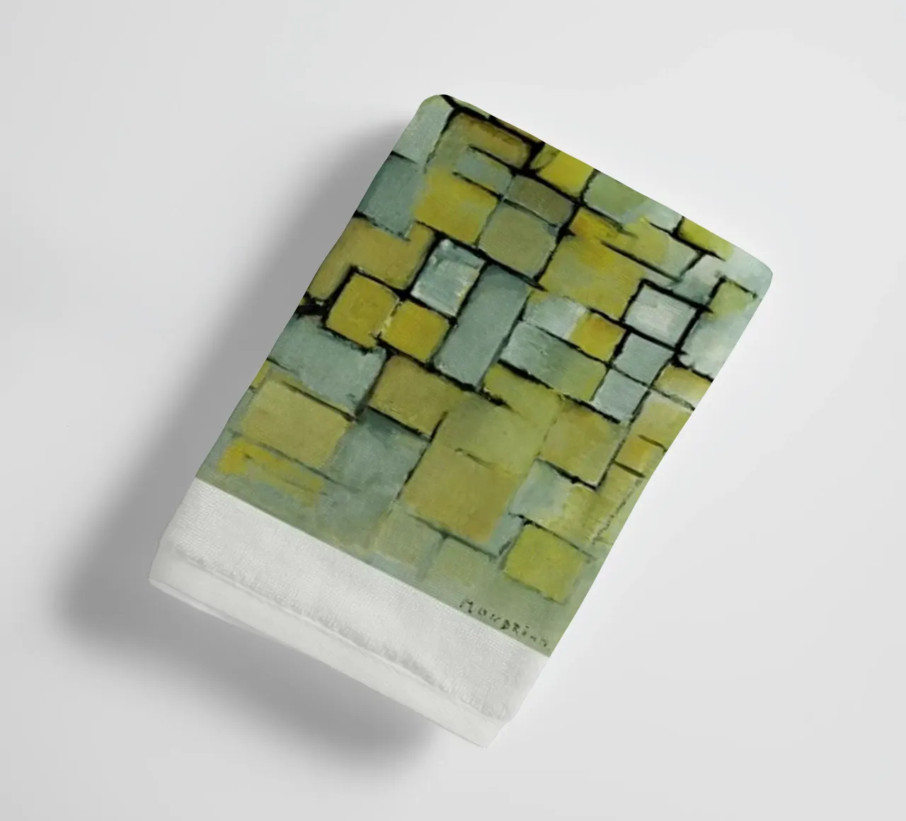 Mondrian - Komposition asciugamano da bagno da ARTOTHEK