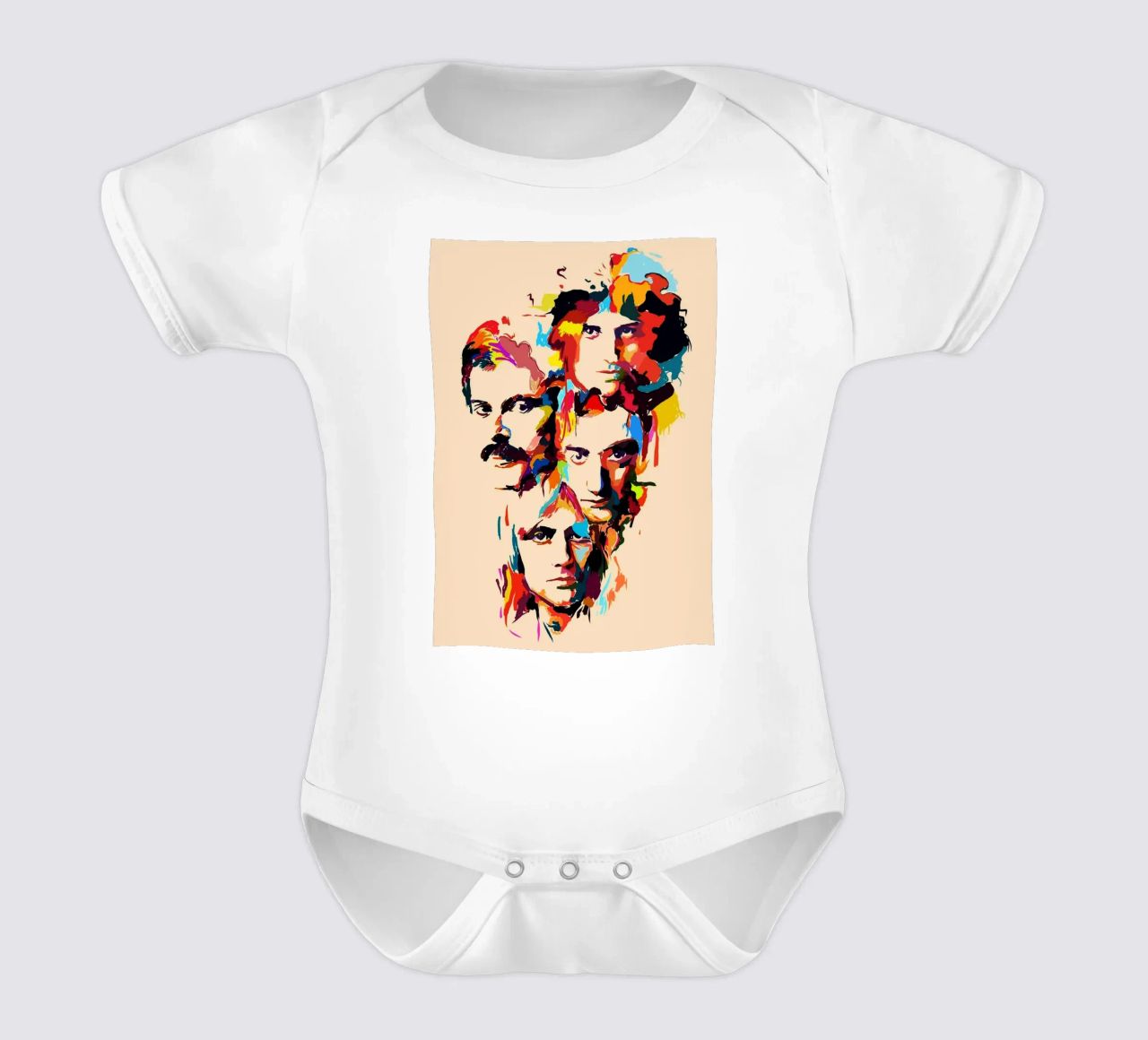 Art abstrait du groupe Queen body bébé de Hantamrata