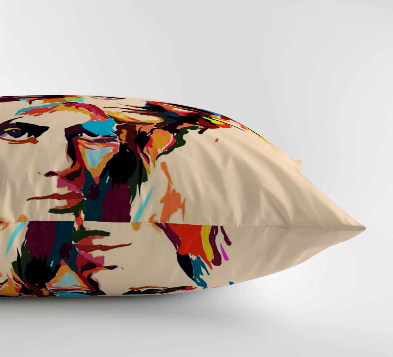 Art abstrait du groupe Queen coussin de Hantamrata