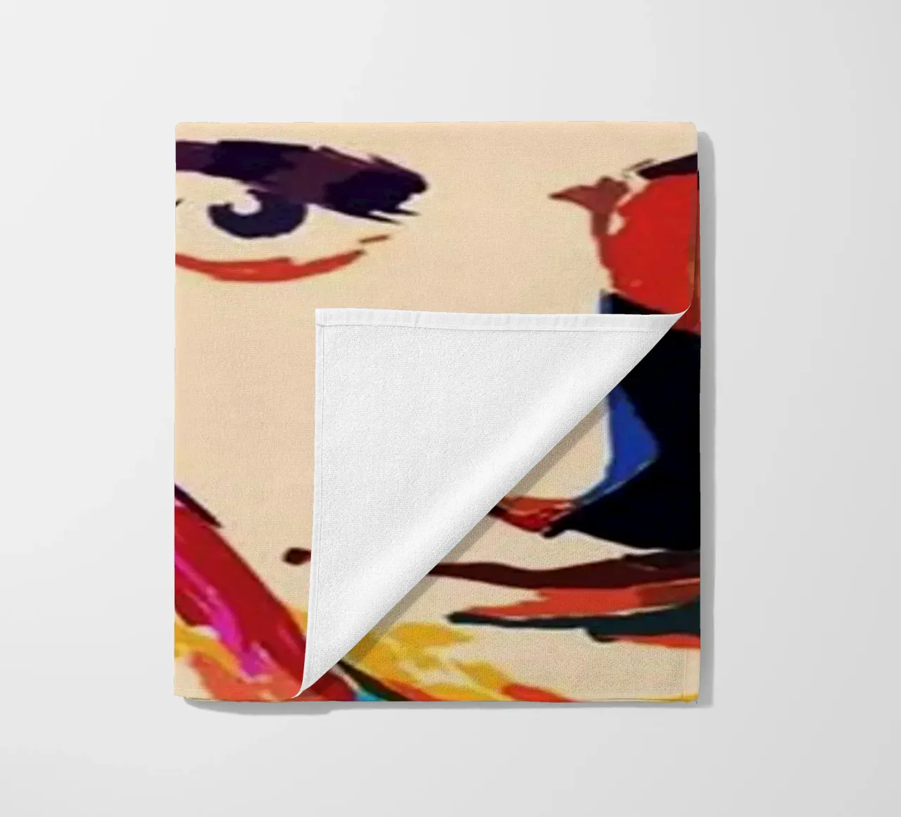 Queen band abstracte kunst strandhanddoek van Hantamrata