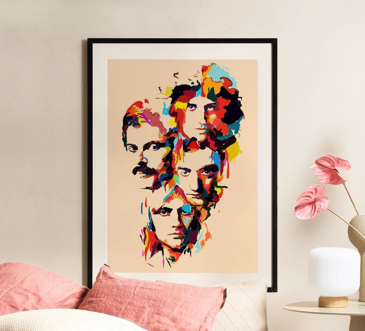 Art abstrait du groupe Queen hahnemühle de Hantamrata
