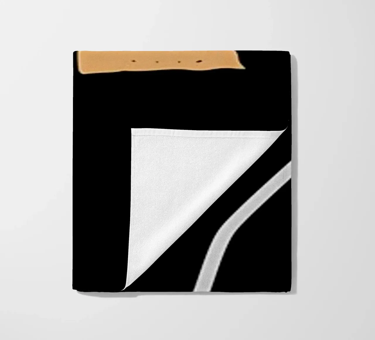 Life With Cat Is Better beach towel by Bartosz Powalka