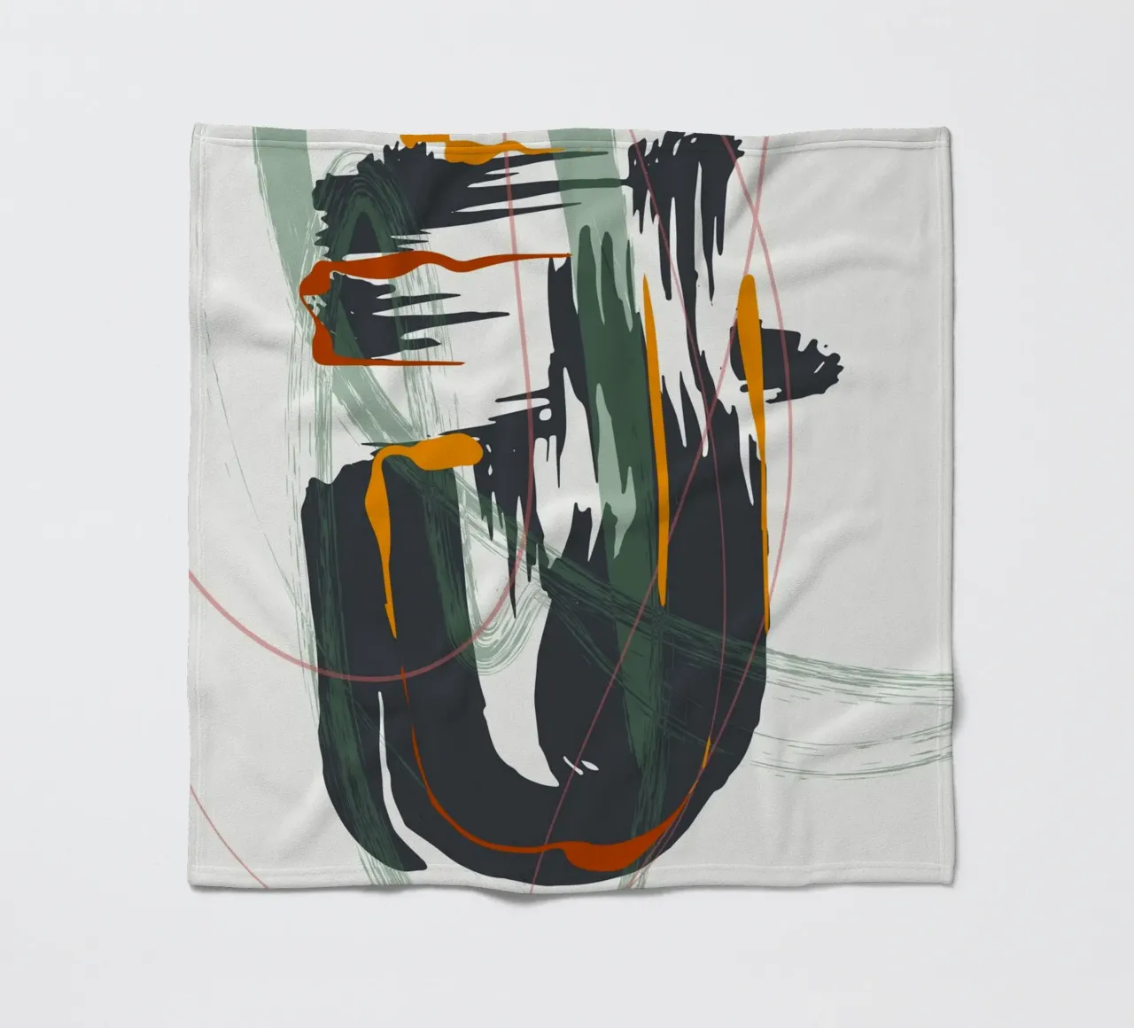 Bold sweeping brushstrokes coperta in pile da edsonramosart