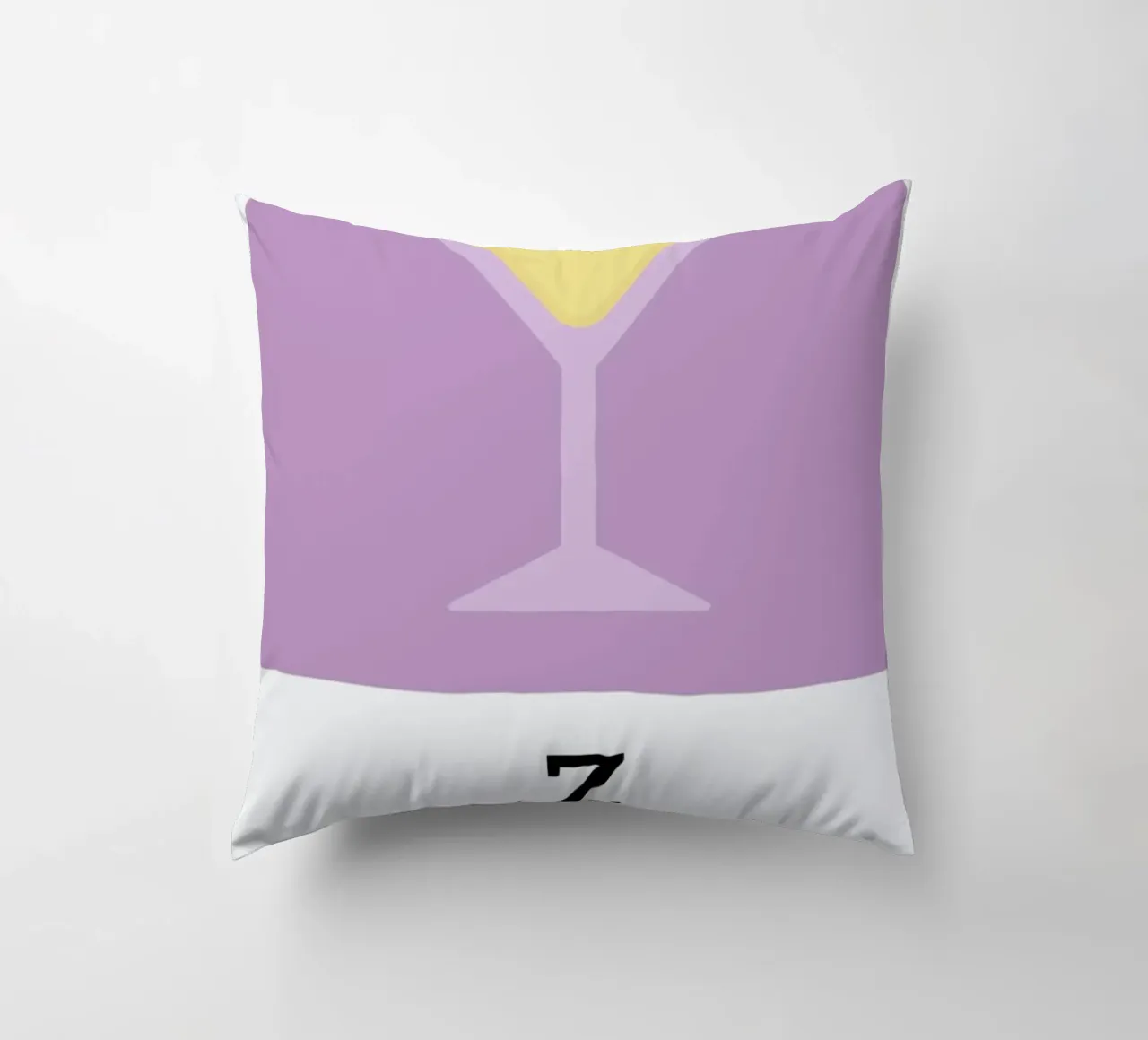 „The Food Alphabet“ - Z like Zabaione cuscino da BLAEK Design Studio