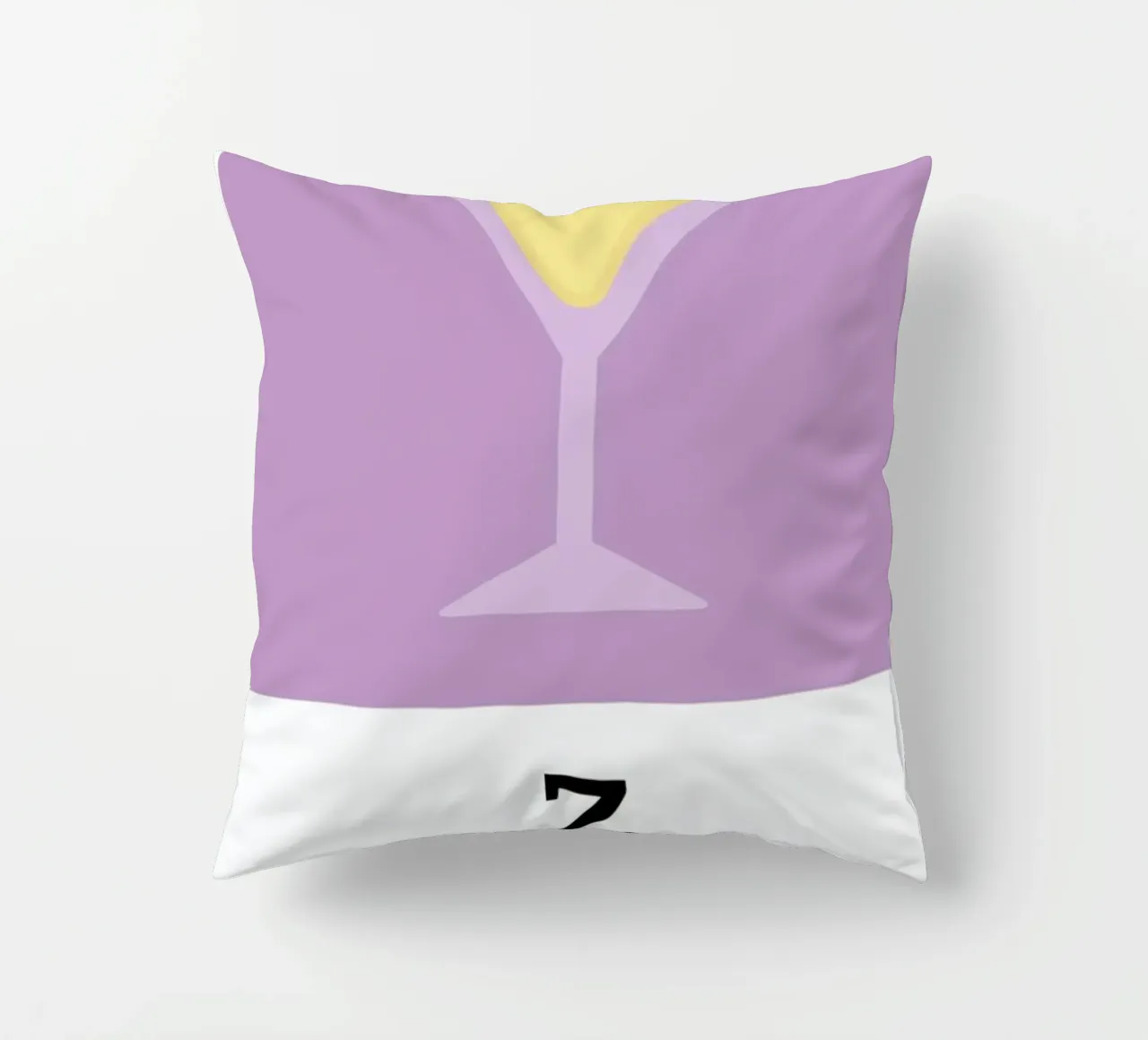 „The Food Alphabet“ - Z like Zabaione cuscino da BLAEK Design Studio