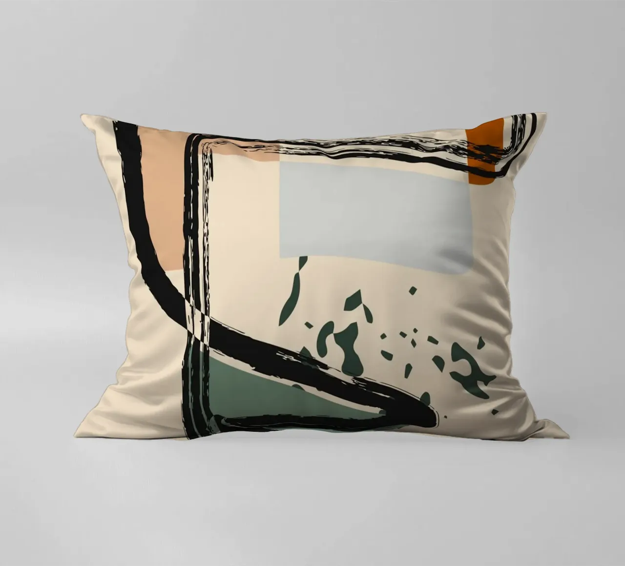 Abstract shapes and bold lines Kissen von LisaArtes