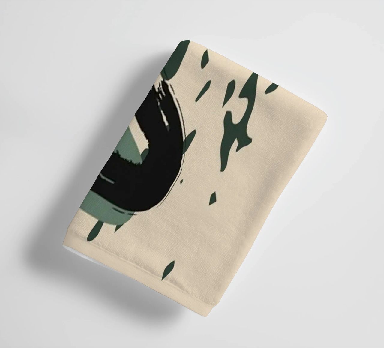 Abstract shapes and bold lines towel by LisaArtes