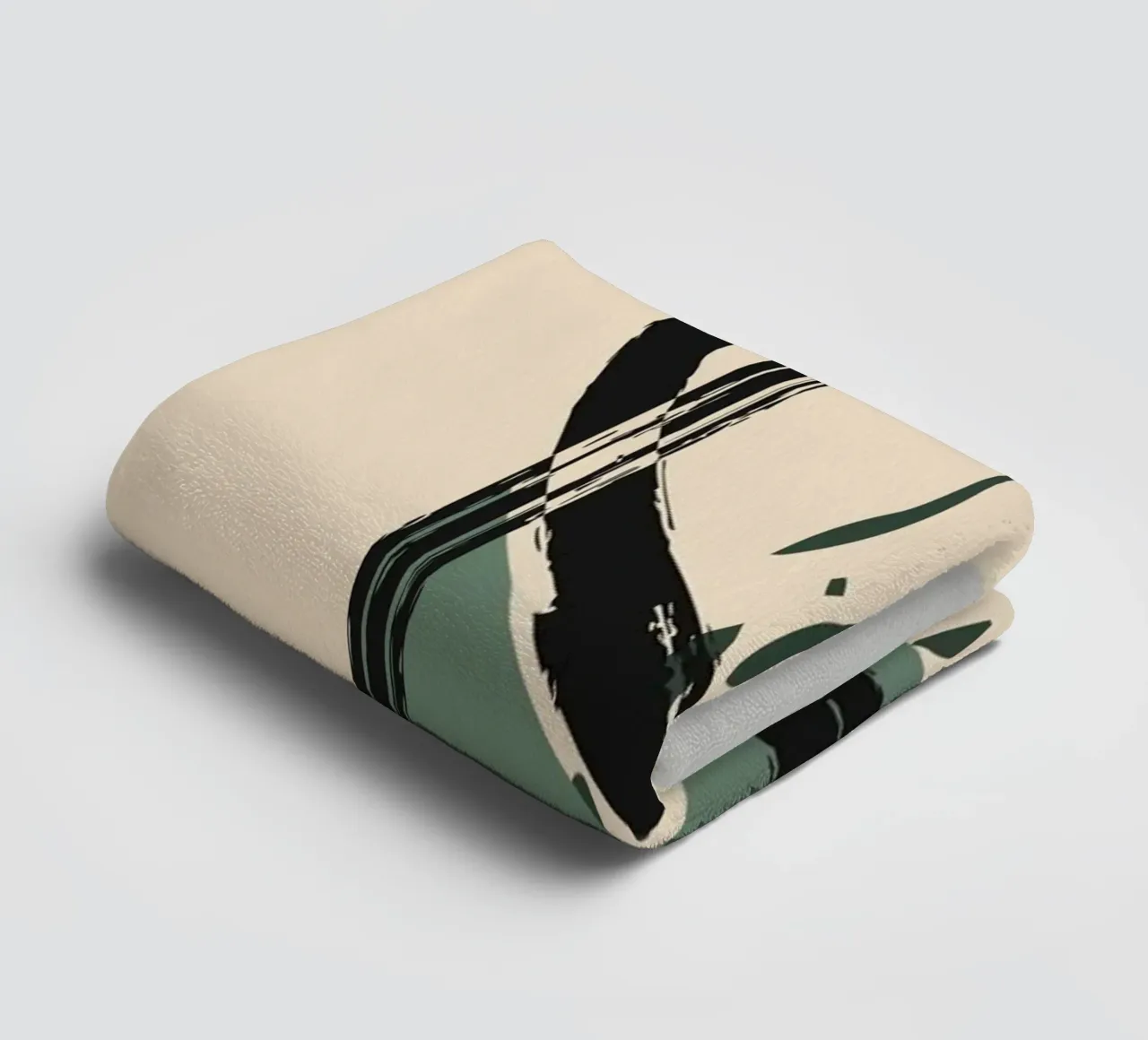 Abstract shapes and bold lines asciugamano da bagno da LisaArtes