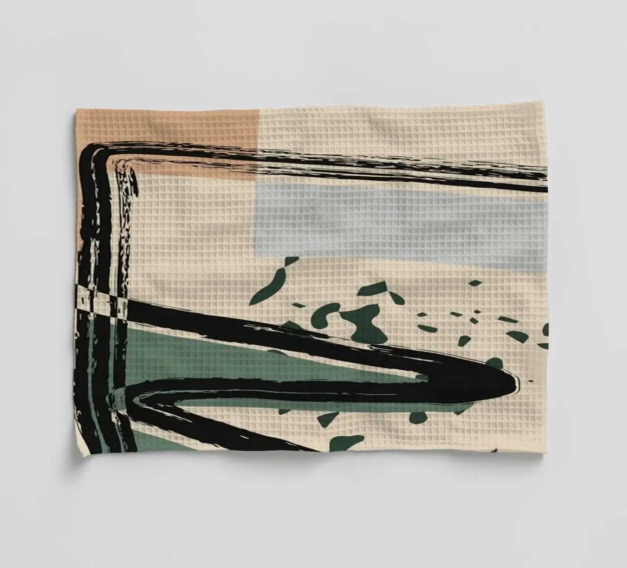 Abstract shapes and bold lines canovaccio da cucina da LisaArtes