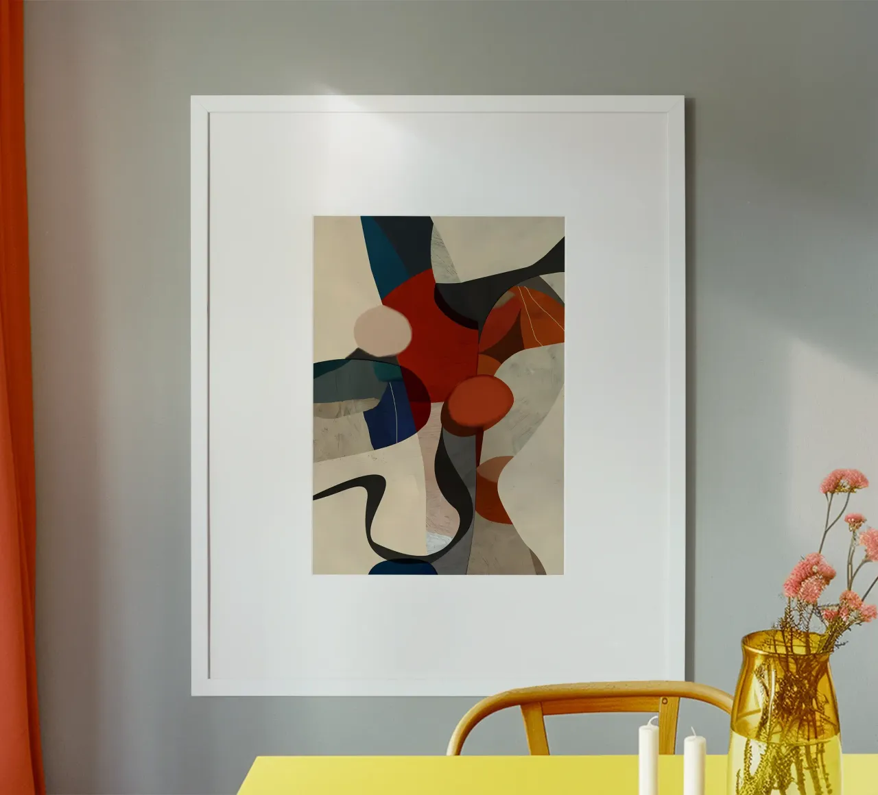 Modern Abstract 88 hahnemühle by Aiden Garcia