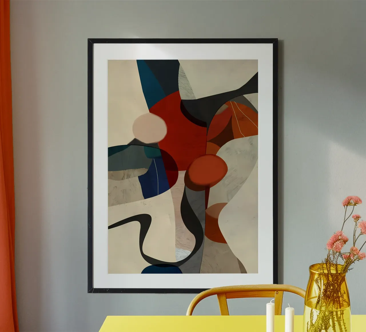 Modern Abstract 88 hahnemühle by Aiden Garcia