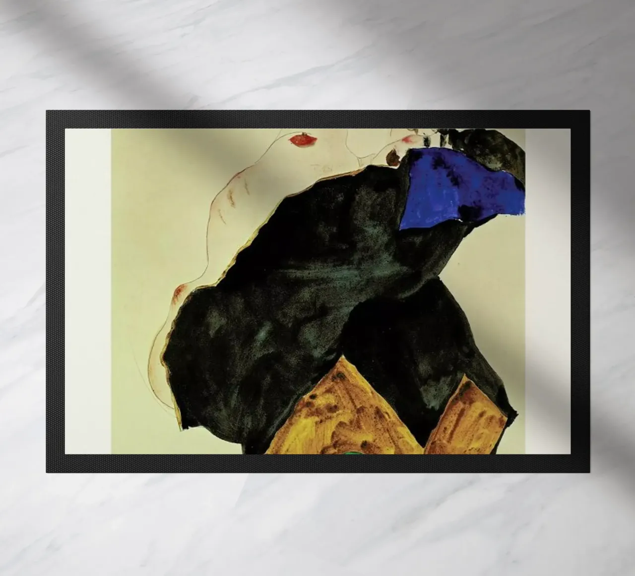Schiele - Girl with Elbow Raised zerbino da ARTOTHEK